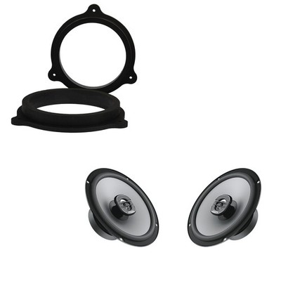 UNO X165 6,5'' 17Cm Koaxial Auto Tür Audio MDF Lautsprecher Upgrade Für Vauxhall