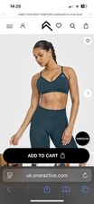 Oner Active EnhanceLift Seamless Strappy Sports Bra Size M BNWT RRP £40