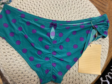 VICTORIA'S SECRET MEDIUM POLKA DOT VINTAGE RARE BIKINI PANTIES NWT