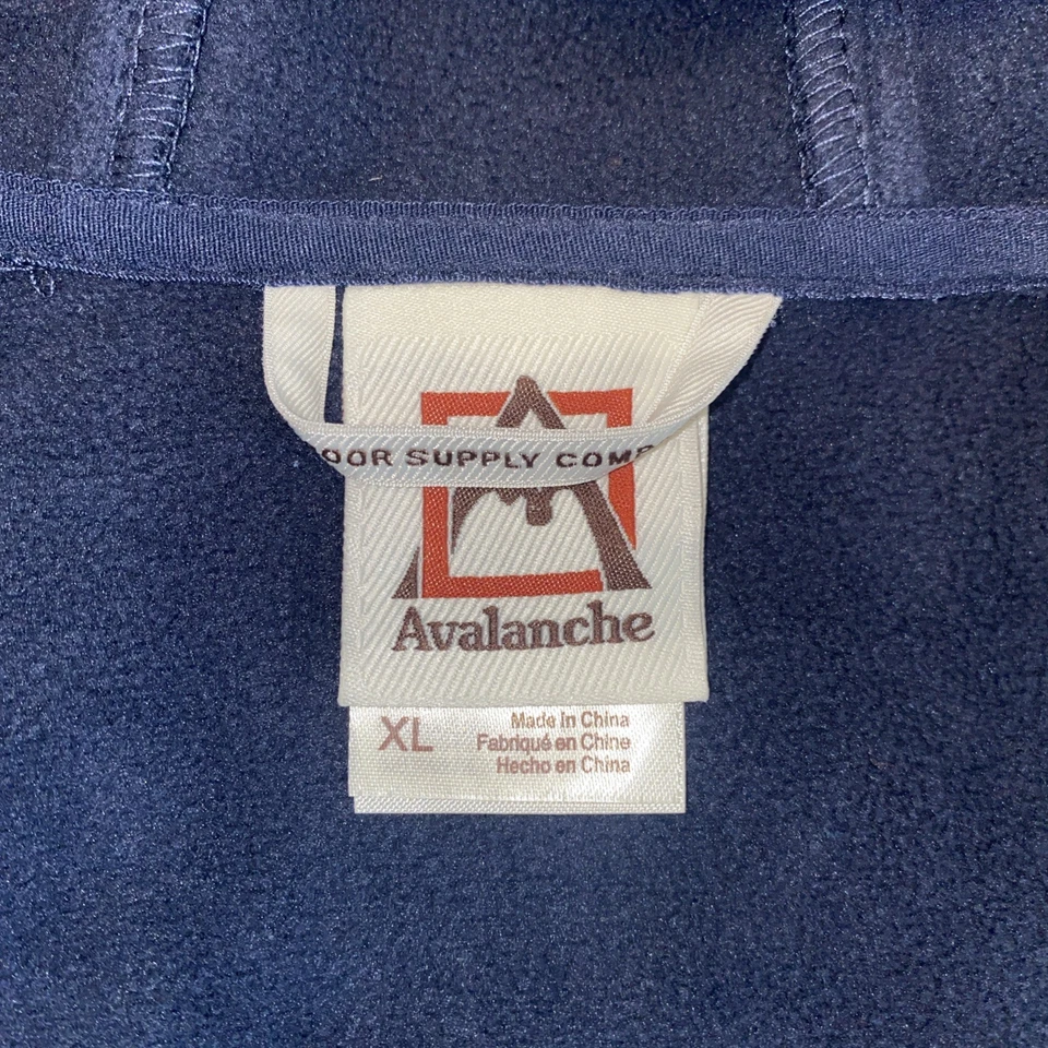 Avalanche Women's Blue Rain Jacket-with Hood Size XL - Image 4 of 4