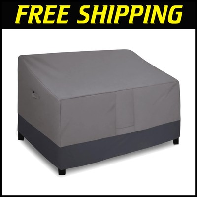 Waterproof Outdoor Furniture Cover - Heavy Duty 3-Seater Couch Protector 80 x37 