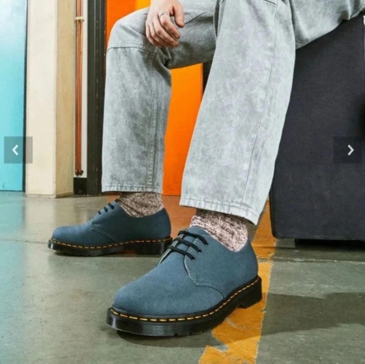 Dr. Martens 1461 Blue Casual Shoes for Men for sale | eBay