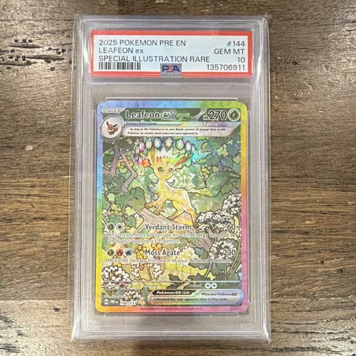 Leafeon ex graded PSA 10 for sale on eBay