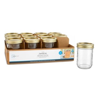 Widemouth Pint Mason Jars