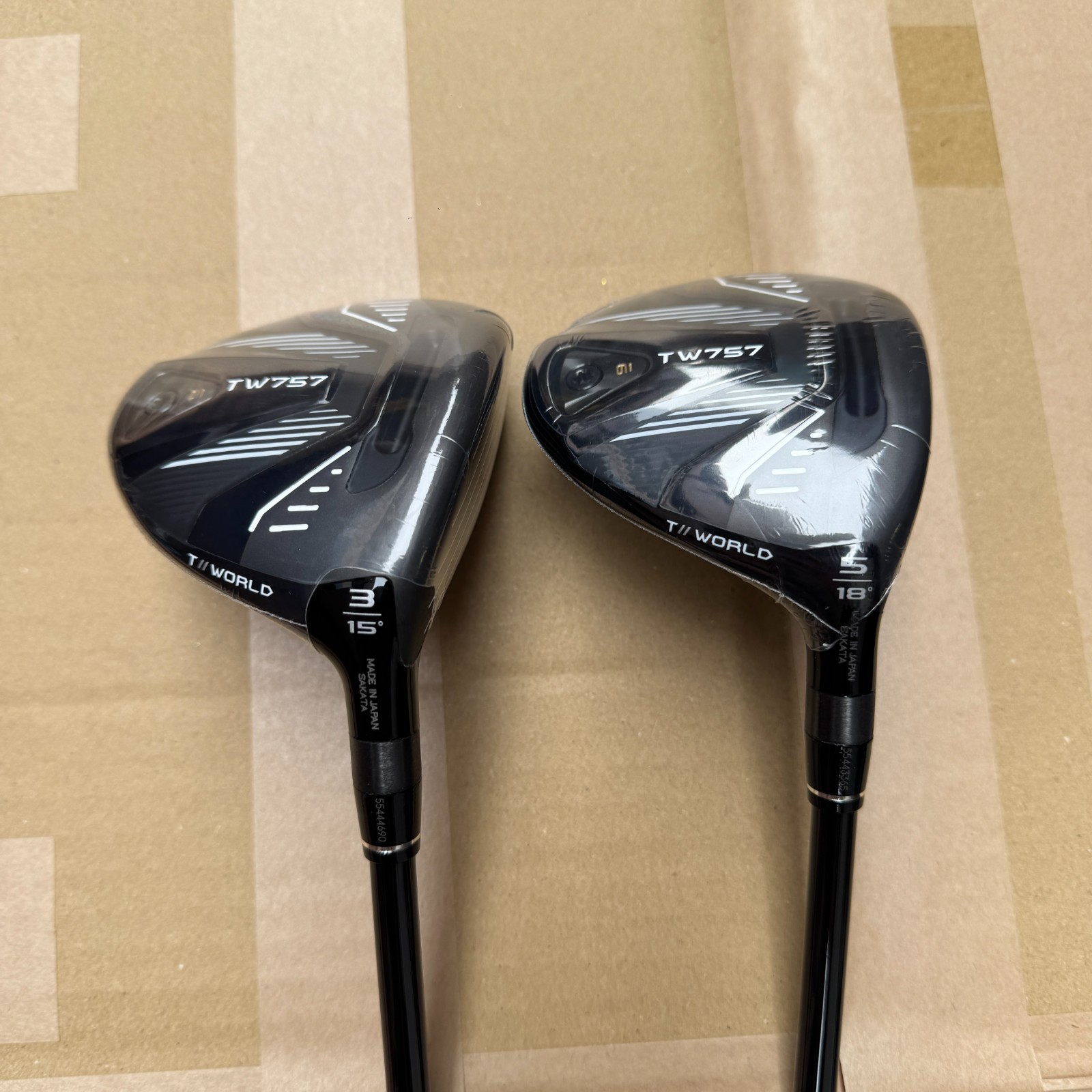 HONMA TW757 2022 Fairway Wood 3w 5w 2Set Vizard Carbon Shaft