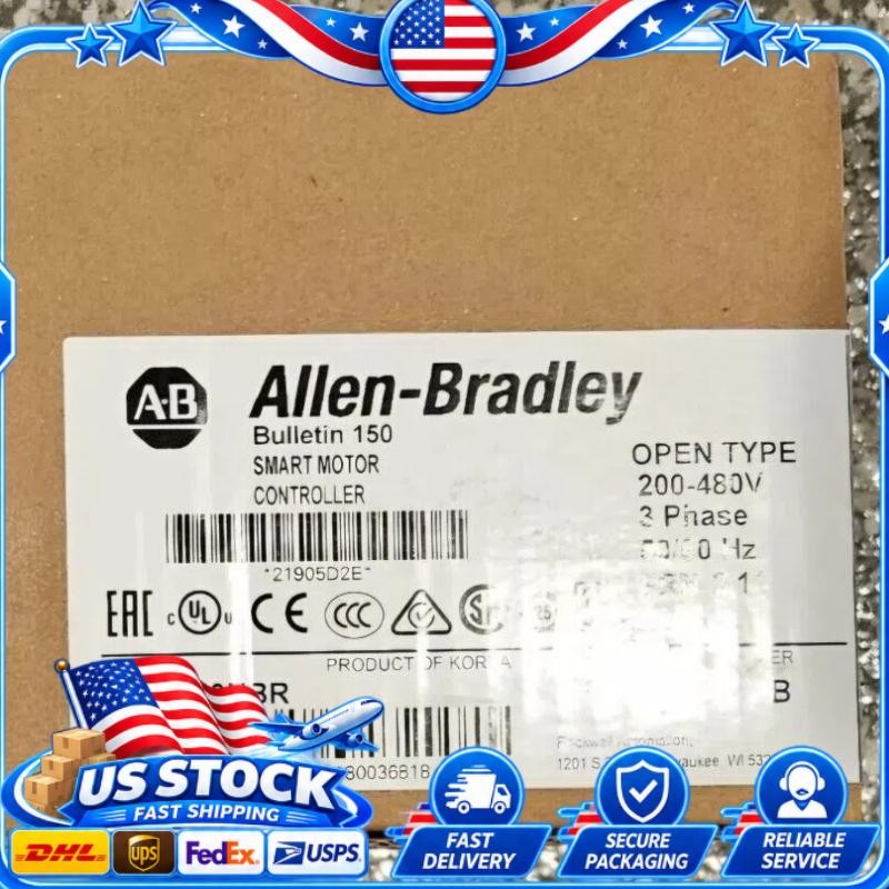 NEW! FACTORY SEALED! Allen-Bradley 150-C43NBR SMC-3 43A 150C43NBR