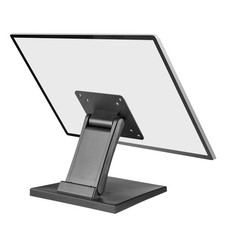 Adjustable LCD TV Stand Folding Metal Monitor Desk Stand with VESA Hole 75x75...