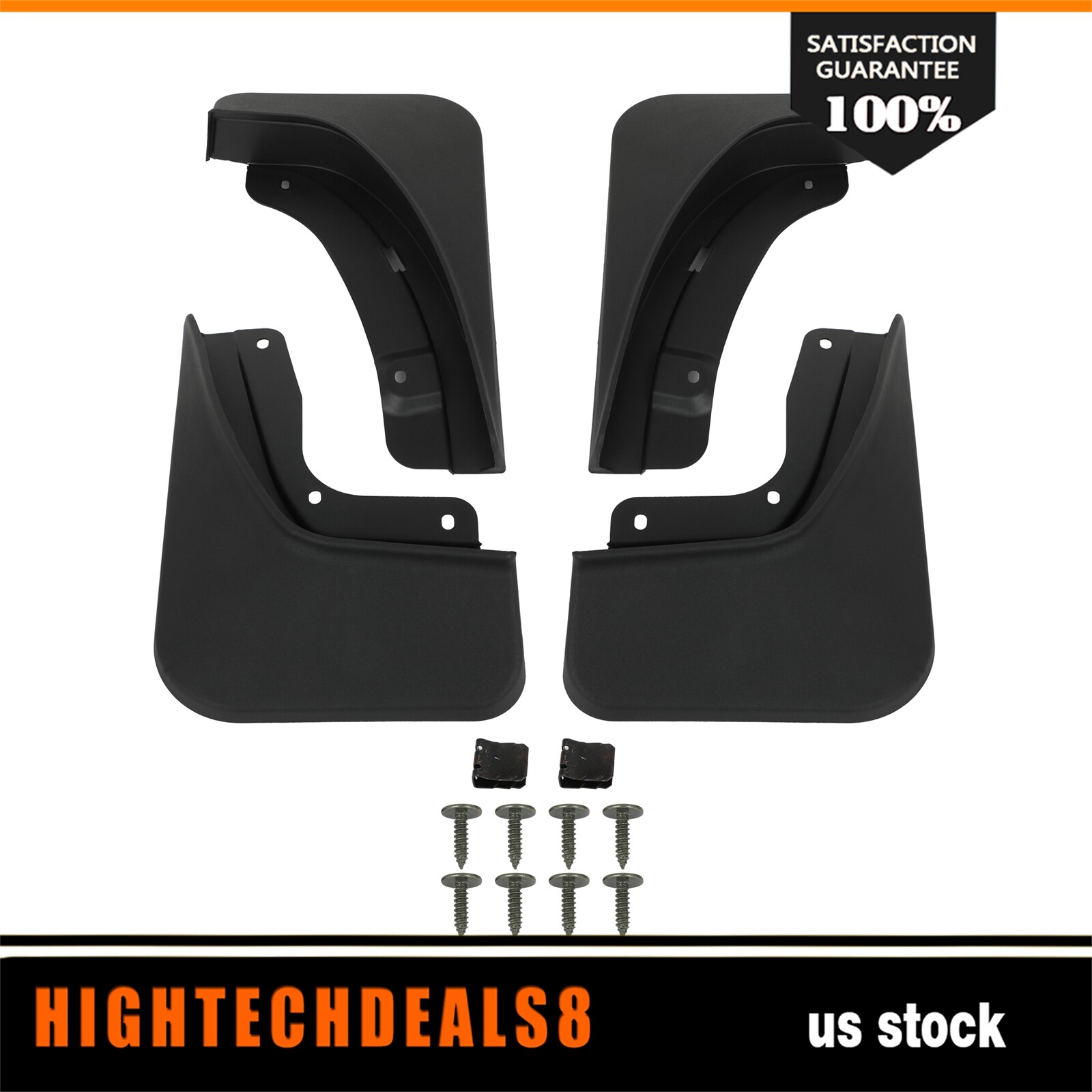 Mud Flaps Fender Splash Mudguard w/ Screws Fits Jeep Grand Cherokee L 2022-2023-image