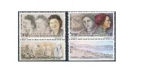 Israel 1991 Famous Women #1096-97 MNH Tabs - Just 1.00 !