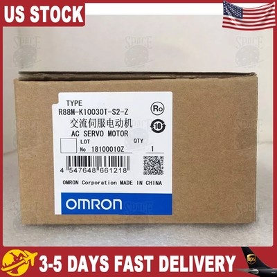 Omron R88M-K10030T-S2-Z Servo Motor New One Fast Shipping R88MK10030TS2Z