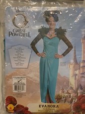 NWOT Oz Great  Powerful Deluxe Evanora Costume Adult Sz XS 2-6 Dress Headpiece