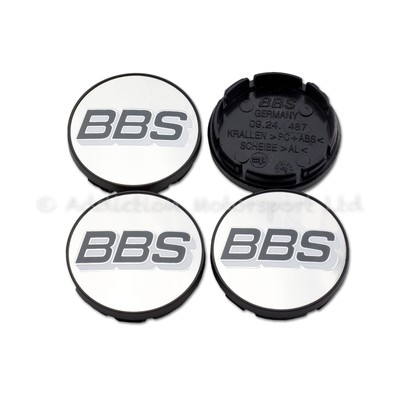 4x Genuine s Centre Caps Chrome With Grey White s Logo 56mm 09 24 487 Ebay
