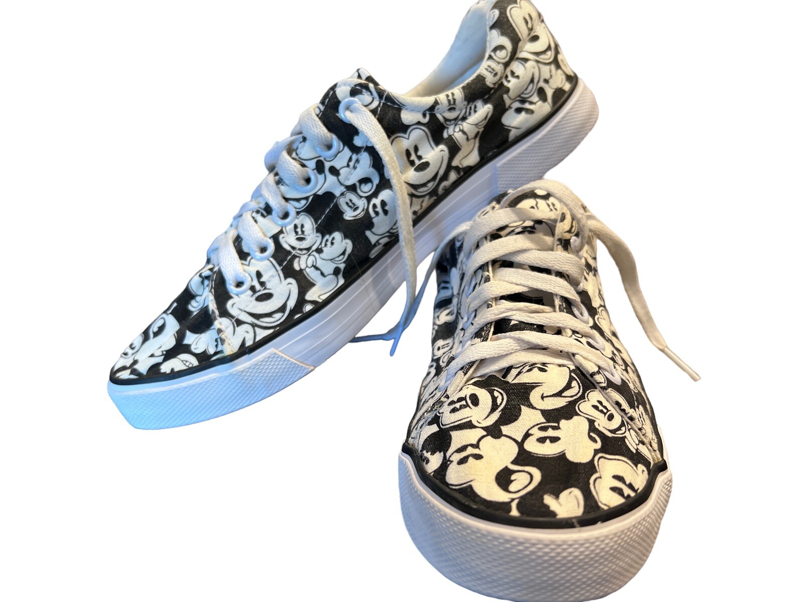 Disney Mickey Mouse Tennis Shoes Sneakers Womens Size… Gem