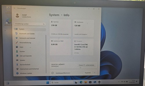 Lenovo ThinkPad L13 | i5-10210U | 13,3" 8 Go | SSD 256 Go | FP | Win 11 Pro | FR - Photo 5/5