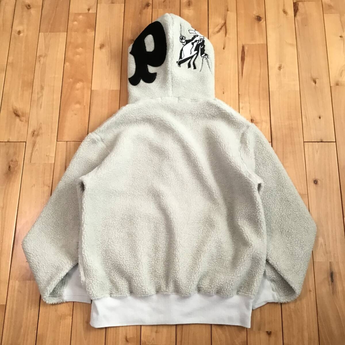 BAPE Boa Panda full zip hoodie a bathing ape NIGO Gray Size M | eBay