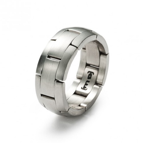 Anillo de acero inoxidable Monomania 25400 tallas 10, 12, 14 y 25 (a elegir) - Picture 1 of 4