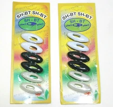 Women Two x (6-Pack) Hijab Pins White-Black- Off White Sca​rf Hijab Safety Pins