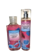 Bath and Body Works Carried Away Body Wash, Mist 2 Pc Set Lot BBW