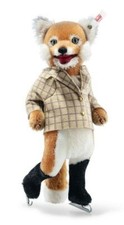 Steiff Fox Ice Skater - 007071 - L/E 442/1225 - Boxed - 26cm Mohair -NEW 2021