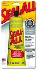 NEW SEAL ALL HEAVY DUTY ADHESIVE SEALANT 2 OZ TUBE GLUE CLEAR CONTACT 6279426