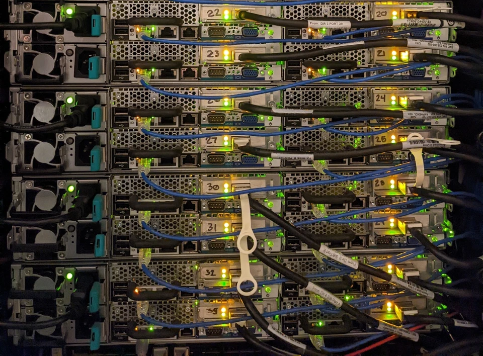 Hynix HMT151R7BFR4C-H9 4GB 2Rx4 PC3-10600R DDR3-1333 Registered ECC RAM - Image 2 of 3