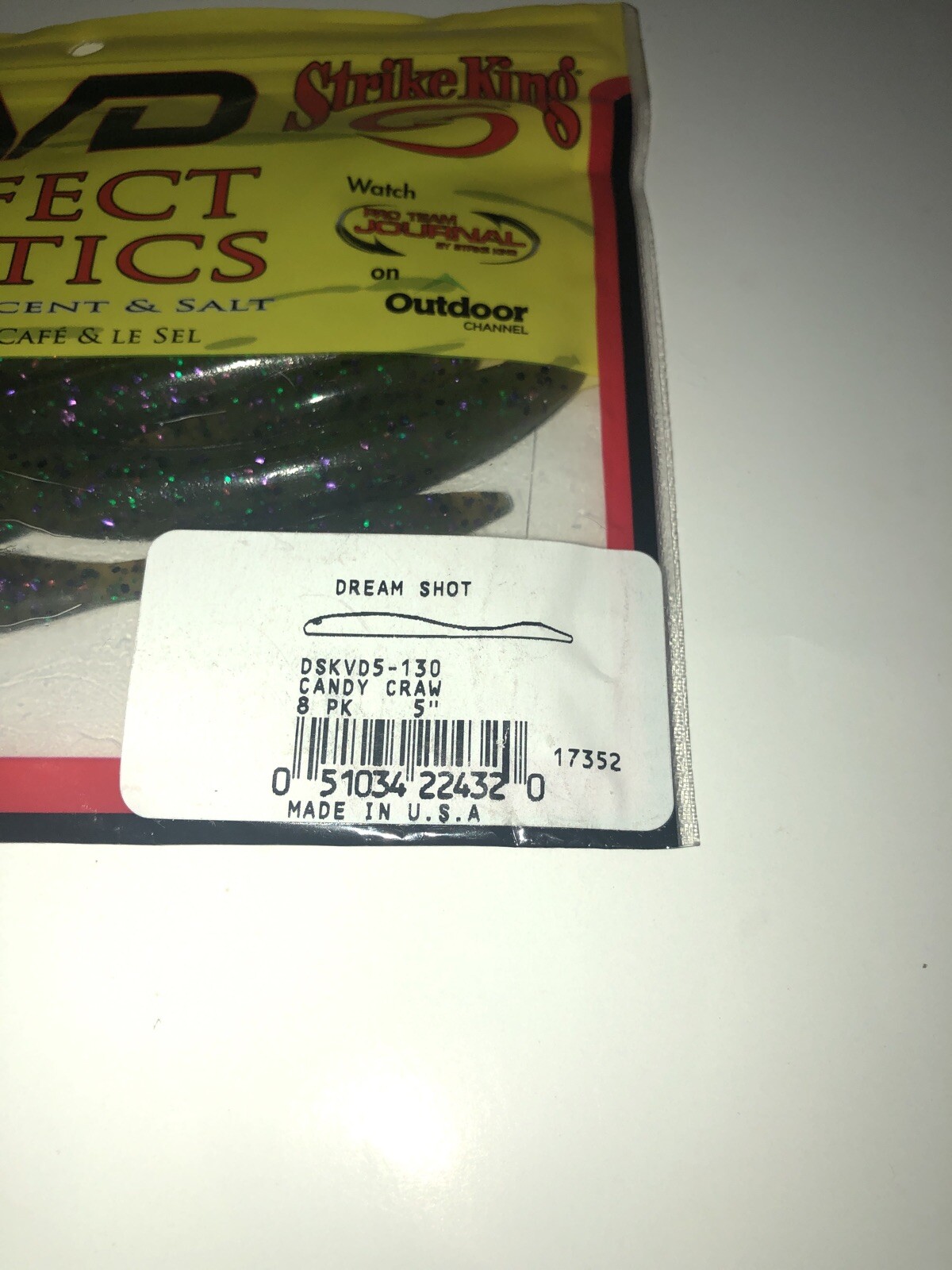 Strike King Fishing Perfect Plastics 5" Dream-Brand New-SHIPS N 24 HOURS - Image 11