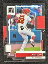 2022 Panini Chronicles Clearly Donruss Baseball Juan Soto #44 Nationals