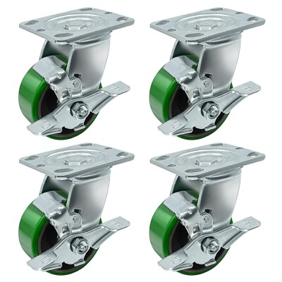 4 Inch Caster Wheels Heavy Duty,Capacity800-3200LB