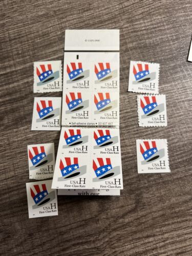# 3267a - 1998 H s/a bklt pn/10 (3267) - 19 Stamps