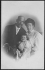 BLACK AFRICAN AMERICAN FAMILY Pre-1920 RPPC Real Photo Photo Portrait