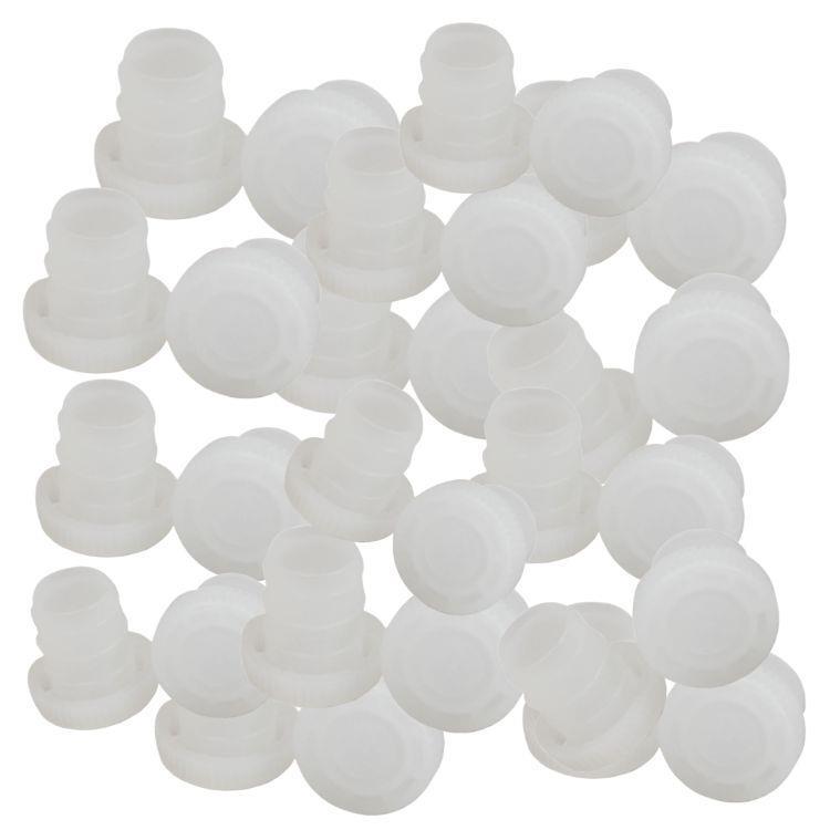 Plastic Reusable Wine Corks x 30 - Home Brewing Making Fermenting