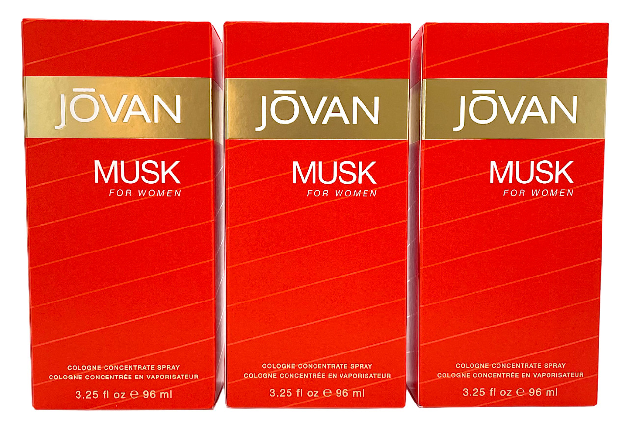 3 - Jovan Musk for Women 34 NIB AUTHENTIC 10390₽