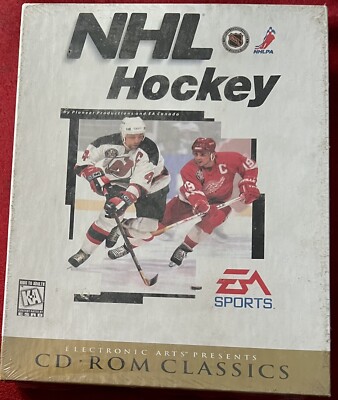 NHL 96 EA Sports PC CD-ROM Spiel NEU & VERSIEGELT Electronic Arts 1996 Eishockey
