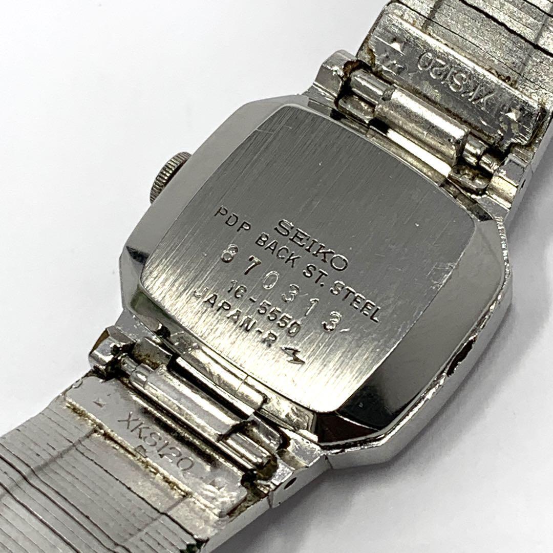 Working item Seiko Women's Watch Silver Quartz Vintage Free Working item Seiko Women's Watch Silver Quartz Vintage Free