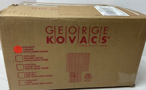 George Kovacs 1-Light Chrome Wall Sconce, P470-077 - Chrome - Lot Of 2 - Picture 3 of 7