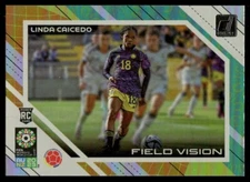 2023 Panini FIFA World Womens Field Vision Linda Caicedo Rookie #3