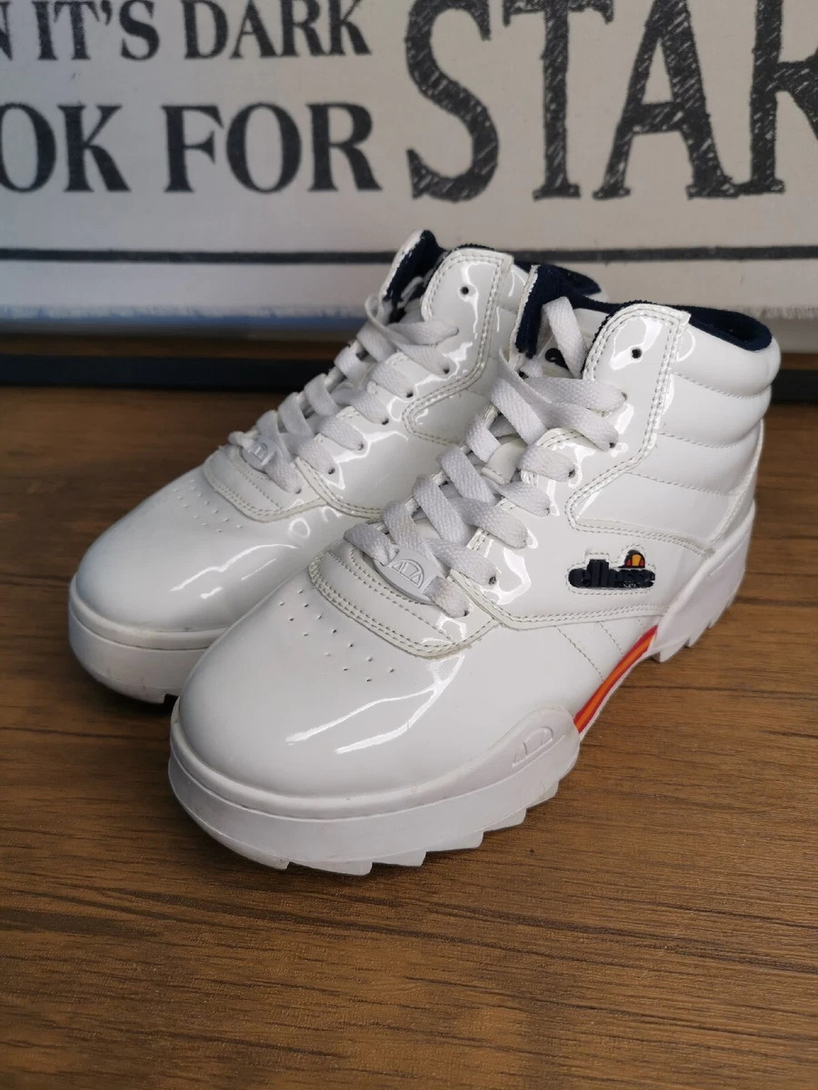 Ellesse white hotsell trainers