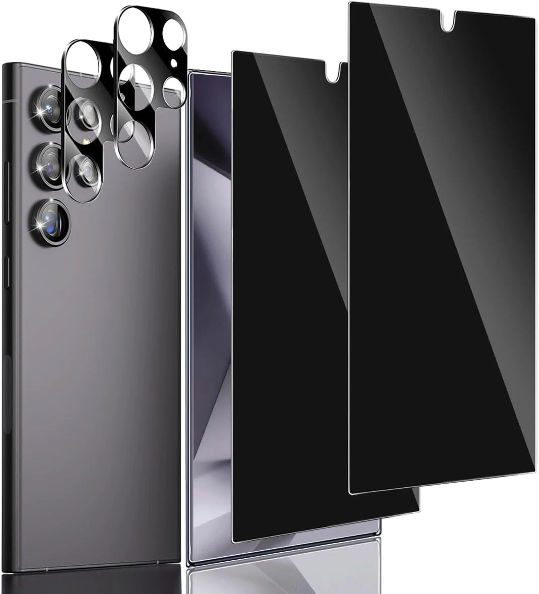 Compatible for Samsung Galaxy S24 Ultra Privacy Screen Protector Tempered Glass