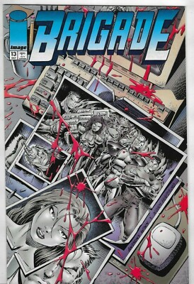 Brigade Comic 13 First Print Cover A Anthony Winn 1994 Eric Stephenson Image