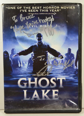 Dan Metcalf & Jay Woelfel Autographed Ghost Lake DVD 2004 w/COA 091124MGL