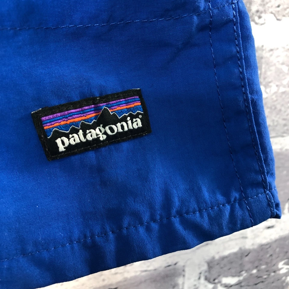 Bañador Patagonia Baggies Shorts Hombre Grande Azul 58032SP14 Nylon Logo LEER Foto 2 de 4