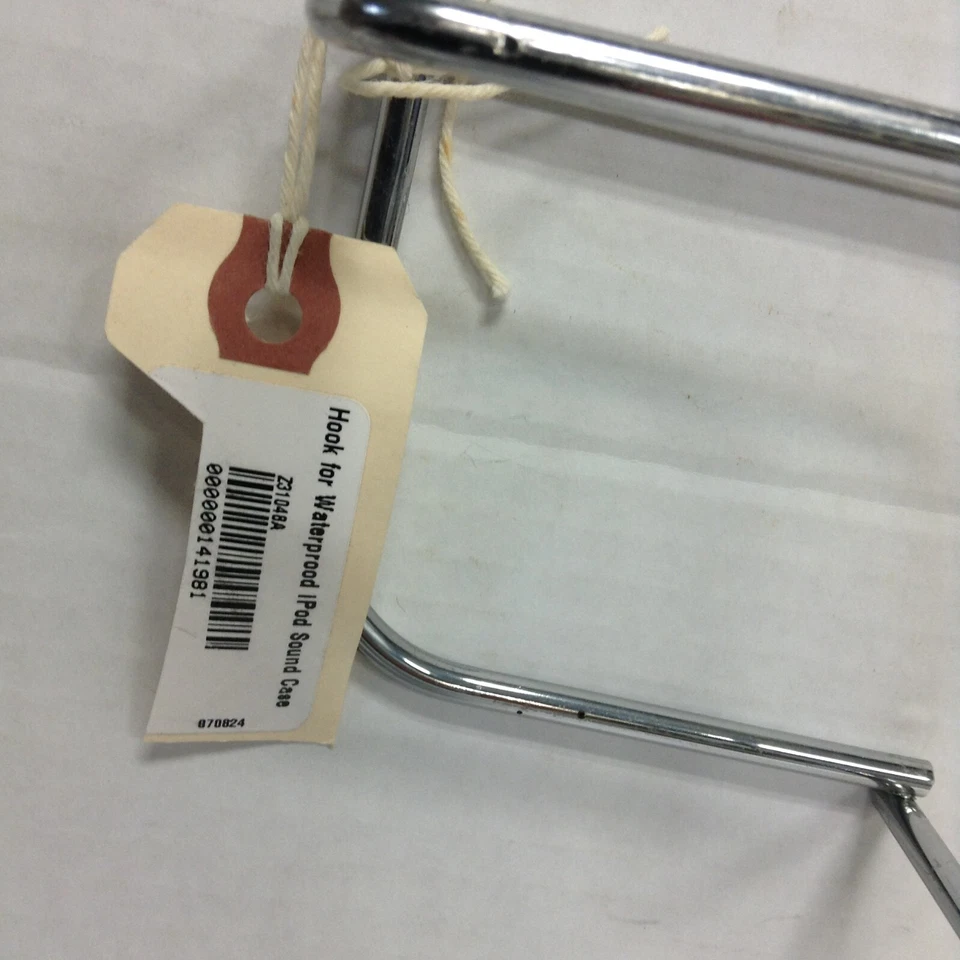 Gancho de ducha puerta delantera carrito iPod estuche de sonido altavoz soporte para libro cromado Foto 3 de 4