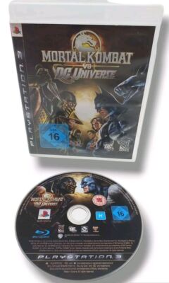  Mortal Kombat vs DC Universe Playstation 3 PS3 Spiel Fighting Superman Batman 