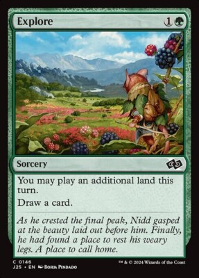 NM Explore, MTG, Foundations Jumpstart, Magic the Gathering, 146