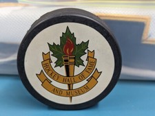 HOCKEY HALL of FAME and MUSEUM Official Puck - Exhibition Place Era NEW Rare NHL