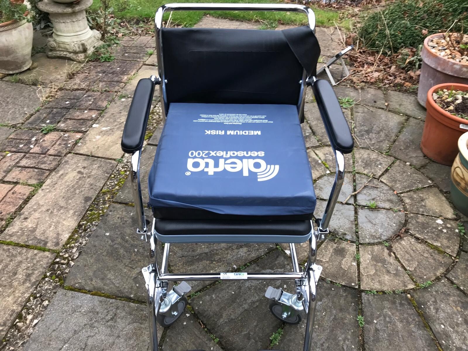 Care Co. Mobile Commode Chair eBay