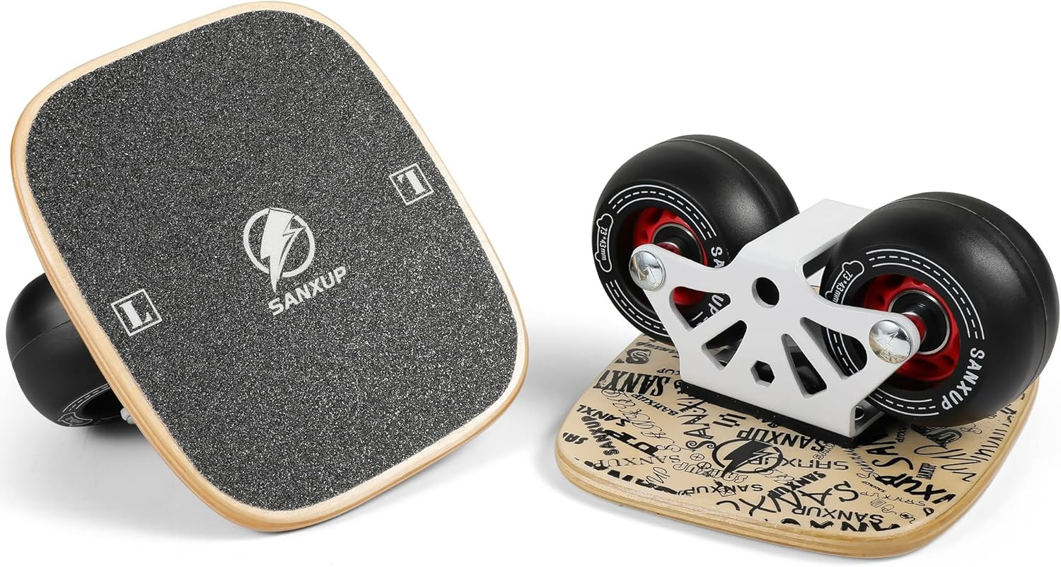 Freeskates Portátil Rodillo Carretera Drift Patines Placa, con Aleación de Aluminio Cubierta No