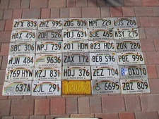 30 Hawaii license plate lot for collecting or decorating 