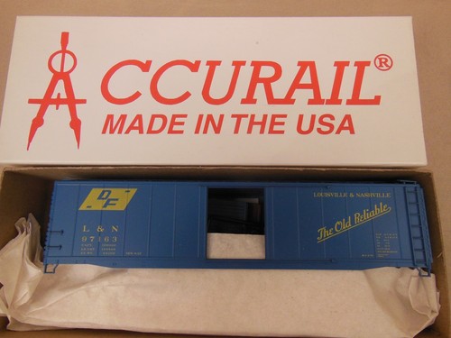 KIT DE COCHE CAJA PUERTA ÚNICA ESCALA HO PRECISAIL LOUISVILLE & NASHVILLE L&N 97163 50' | Zustand: New
