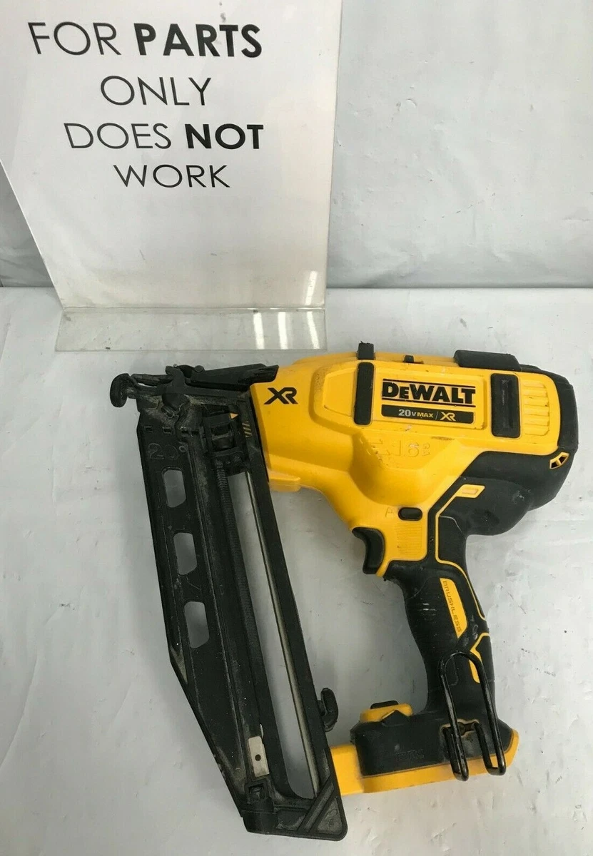 DEWALT 20V MAX* Finish Nailer, Angled, 16GA, Tool Only (DCN660B)